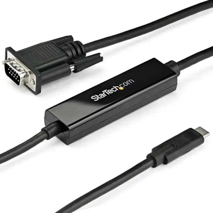 StarTech.com 3ft USB-C to VGA Cable - Supports 1920 x 1200 and 1080p Video Output by StarTech.com