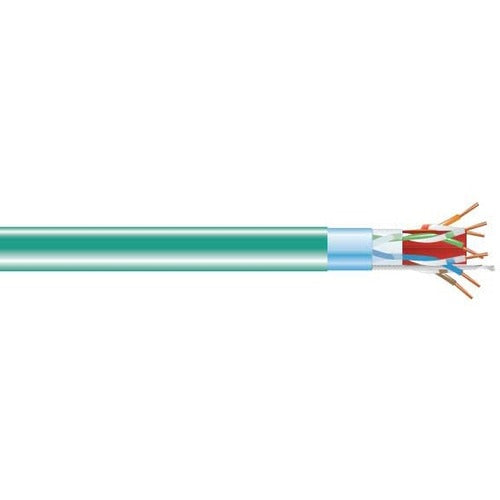 Black Box GigaTrue Cat.6a (F/UTP) Network Cable – 650 MHz Shielded Ethernet Bulk Cable for High-Speed Data Transmission