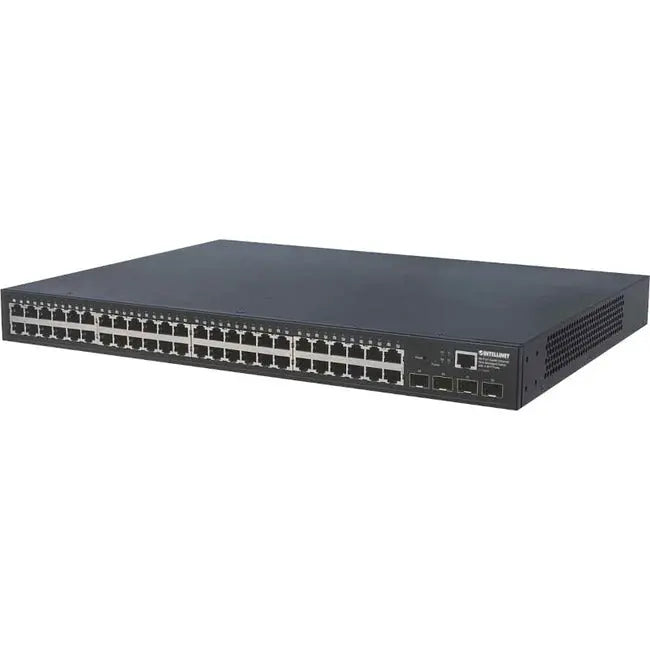 Intellinet 48-Port Gigabit Ethernet Web-Managed Switch with 4 SFP Ports (Part #561334)