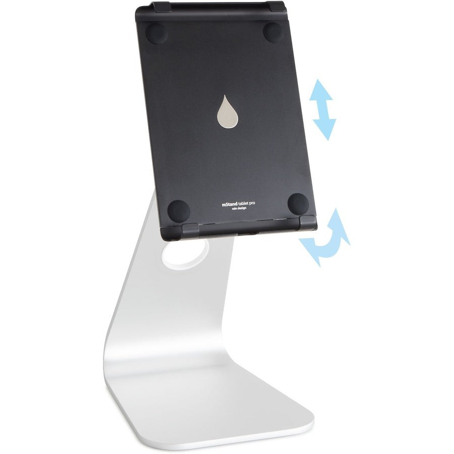 Rain Design mStand tabletpro Tablet Stand for iPad Pro and iPad Air, Silver, Part Number 10056