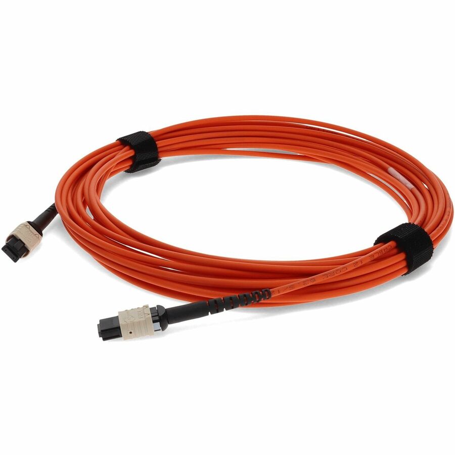 AddOn 8M MPO Female to MPO Female OM1 Orange Fiber Optic Patch Cable