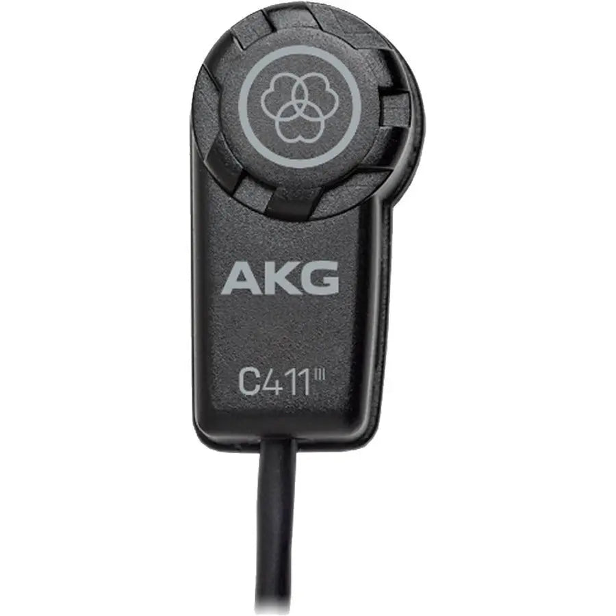 AKG C411PP Wired Condenser Microphone - Bi-Directional Pattern, 10 Hz - 18 kHz Frequency Response