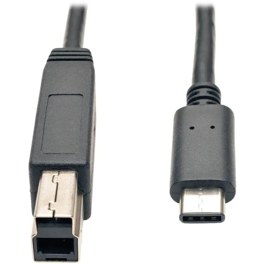 Eaton Tripp Lite Series U422-003-G2 USB 3.1 Gen 2 USB-C to USB 3.0 Type-B Cable, 3 Feet by EATON TRIPP LITE SERIES MASTER-POWE