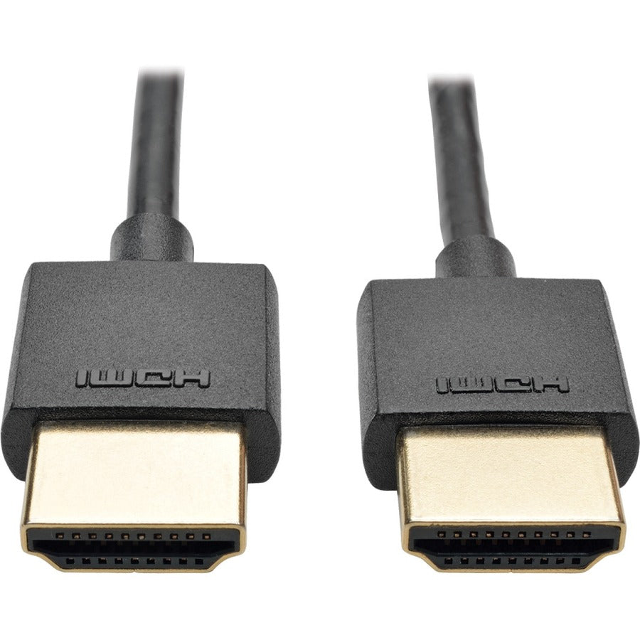 Eaton Tripp Lite Series Slim High-Speed HDMI Cable with Ethernet, 3 ft. (P569-003-SLIM)