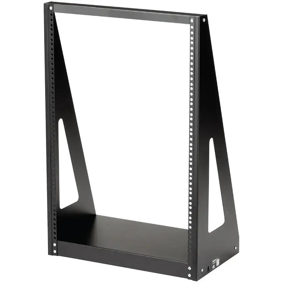 StarTech.com 2-Post 16U Heavy-Duty Desktop Server Rack - Compact Open Frame 19" Network Rack for Home and Office Equipment by StarTech.com