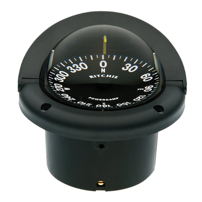 Ritchie HF-742 Helmsman Compass - Flush Mount with Green NiteVu Night Illumination