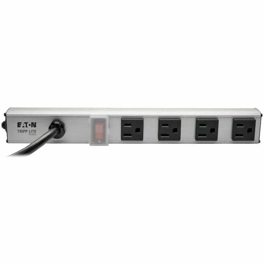 Eaton Tripp Lite Series PS120410 4-Outlet Power Strip with 10 ft. Cord and Safety Features by EATON TRIPP LITE SERIES MASTER-POWE