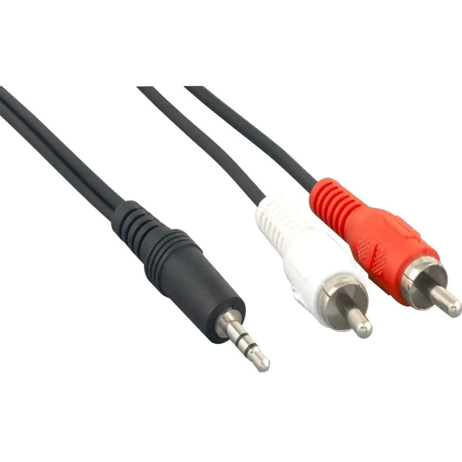 Axiom Memory Solutions 6-inch 3.5mm Stereo to RCA Y-Cable - Reliable Audio Adapter