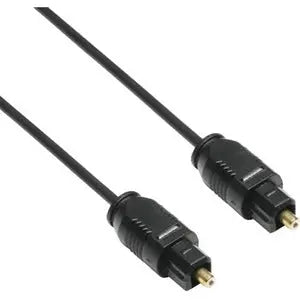 Axiom TOSLINK Digital Optical SPDIF Audio Cable 3ft – TOSLINKT03-AX