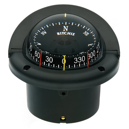 Ritchie HF-743 Helmsman CombiDial Compass with Night Illumination and Flush Mount Design