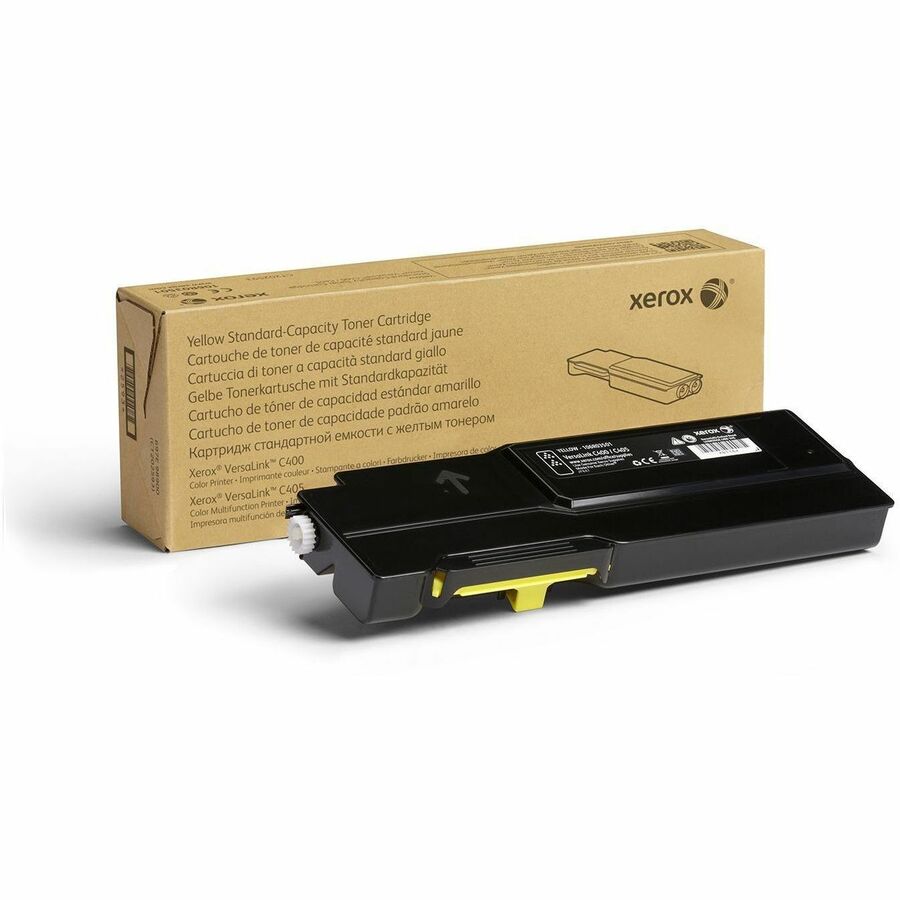 Xerox Genuine VersaLink C400/C405 Yellow Toner Cartridge (Part 106R03501) – High-Yield 2500 Pages