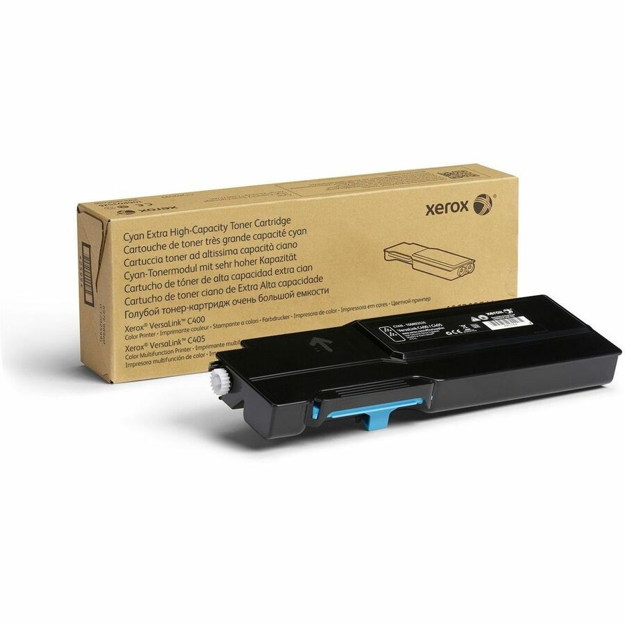 Xerox Genuine Cyan Extra-High-Capacity Toner Cartridge for VersaLink C400/C405, 106R03526