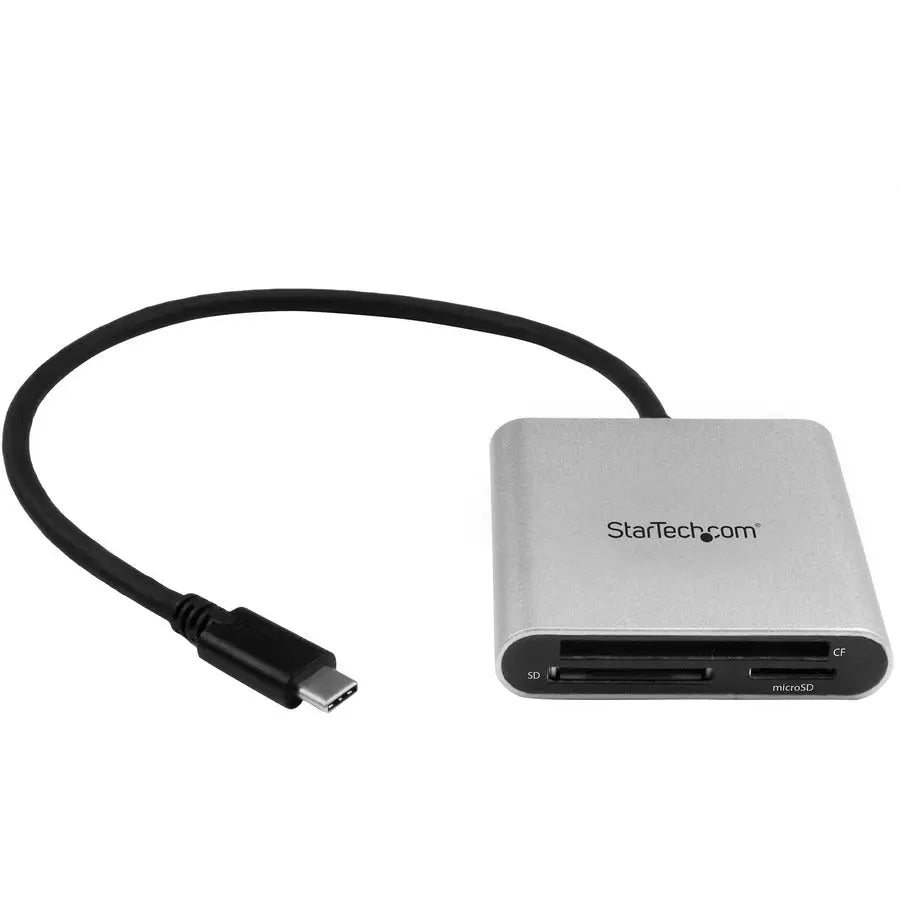 StarTech.com USB 3.0 Multi-Card Reader with USB-C - SD, microSD, and CompactFlash Compatibility