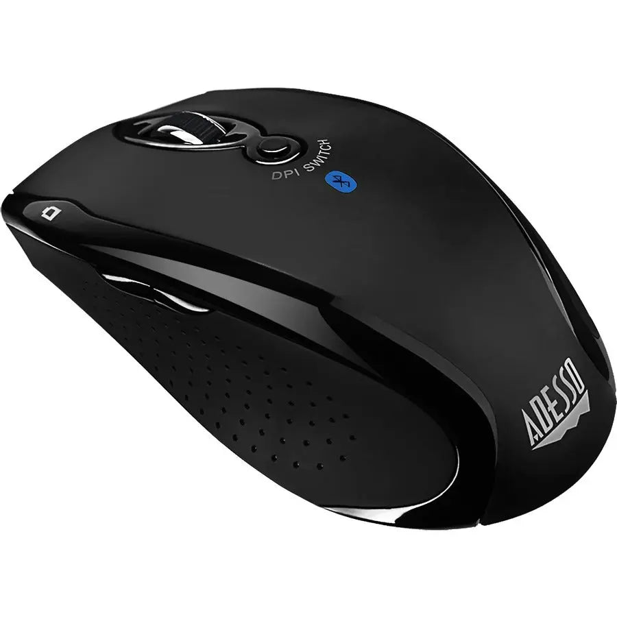 Adesso iMouse S200B Bluetooth Ergo Mini Mouse - Wireless Portable Optical Mouse with Adjustable DPI and Ergonomic Design