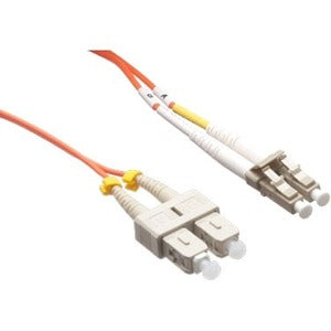 Axiom Memory Solutions LC/SC Multimode Duplex OM1 Fiber Optic Cable, 40 Meters