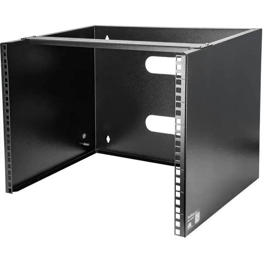 StarTech.com 8U Wall Mount Rack Bracket, 13.75 Inches Deep for Network Equipment - Solid Steel, TAA Compliant by StarTech.com