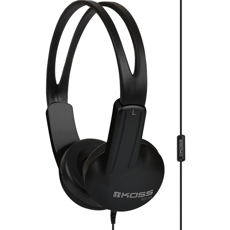Koss ED1TCi Communication Headphones with Inline Microphone and Adjustable Headband
