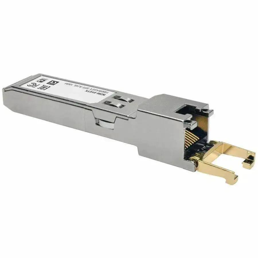 Tripp Lite by Eaton Cisco-Compatible GLC-T SFP Mini Transceiver – 1000Base-TX Copper RJ45, 328 ft (100 m) Ethernet Module by Eaton Corporation