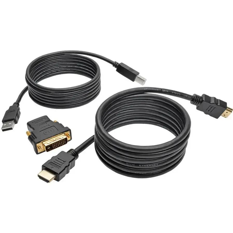 Eaton Corporation Tripp Lite P782-006-DH HDMI/DVI/USB KVM Cable Kit, 6 ft. by Eaton Corporation