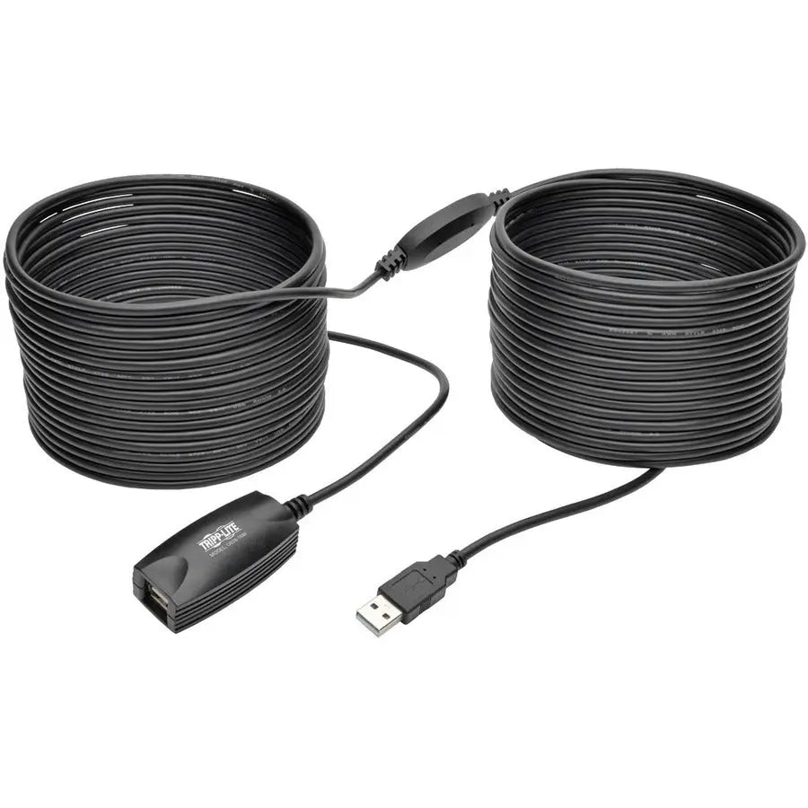 Eaton Tripp Lite Series USB 2.0 Active Extension Repeater Cable (U026-15M) - 49 ft