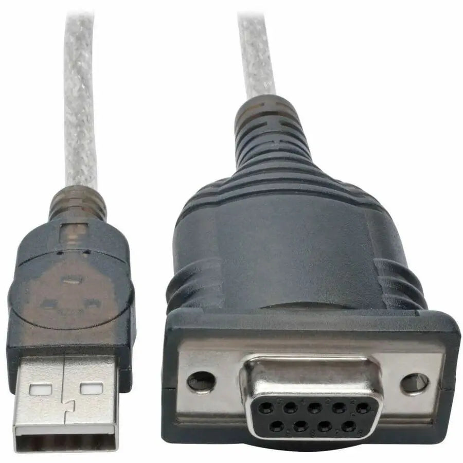 Eaton Corporation Tripp Lite U209-18N-NULL USB to Null Modem Serial Adapter Cable, 18-inch