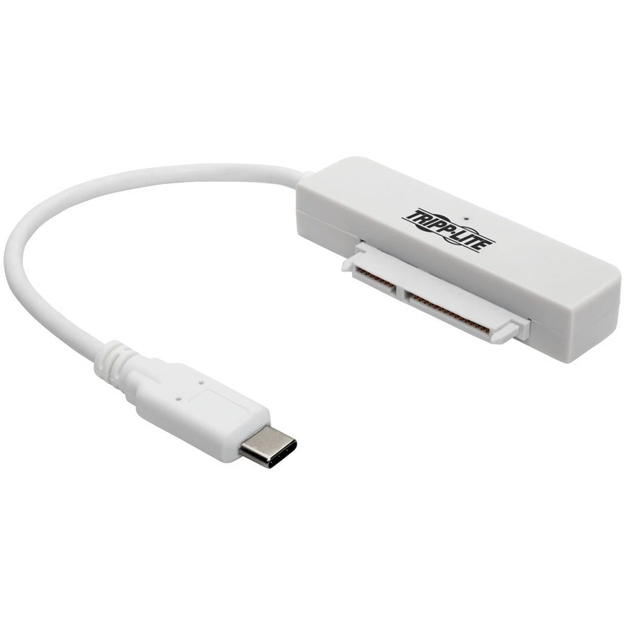 Eaton Tripp Lite Series U438-06N-G2-W USB 3.1 Gen 2 to SATA III Adapter Cable - White