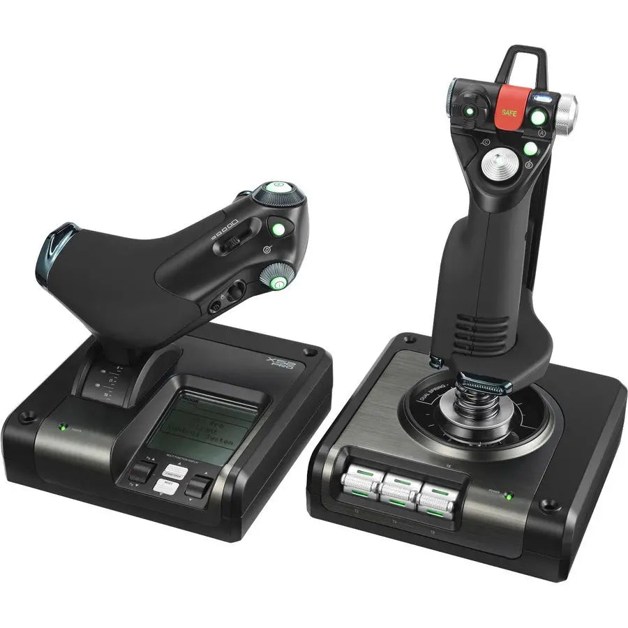Logitech G X52 Professional H.O.T.A.S. Flight Simulator Joystick and Throttle System