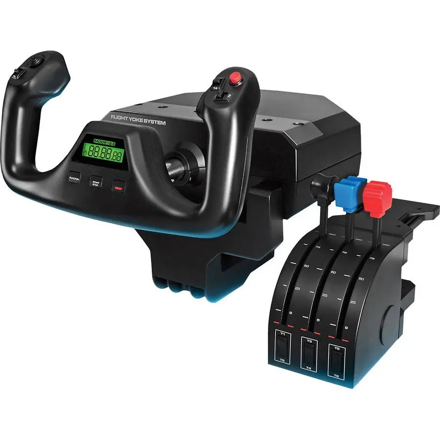 Logitech G Flight Yoke System Professional Simulation Yoke and Throttle Quadrant