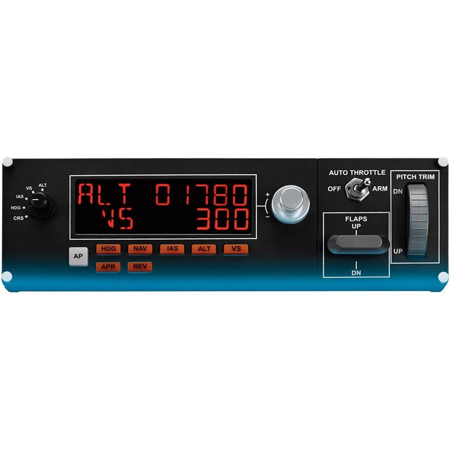 Logitech G Pro Flight Multi Panel for PC – Full Autopilot Control for Flight Simulators
