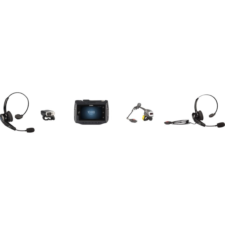 Zebra HS3100-OTH Bluetooth Headset – Rugged On-Ear Wireless & Corded Industrial Communication