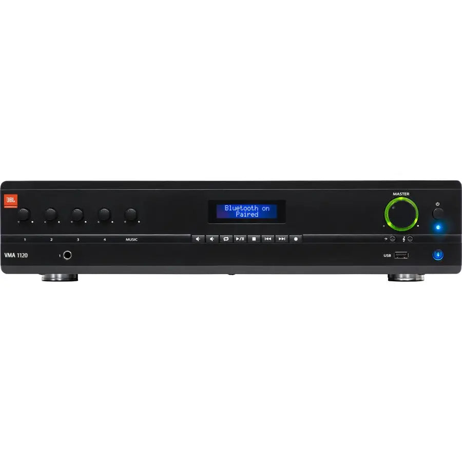 JBL Commercial VMA1120 Amplifier – 120W RMS, 1-Channel, Black