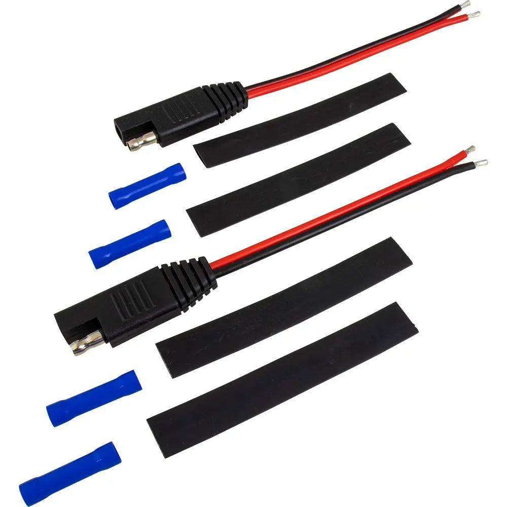 Sea-Dog SAE Power Cable Power Plug Kit – 12-24VDC, 20A, 14-Gauge Lead, USA Made