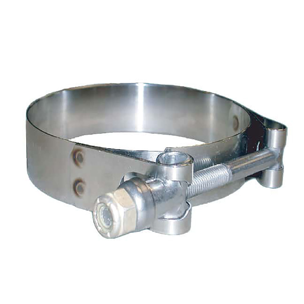Trident Marine 316 Stainless Steel T-Bolt Clamp 3/4 inch Band, Range 8.25 to 8.69 inches - Pack of 10
