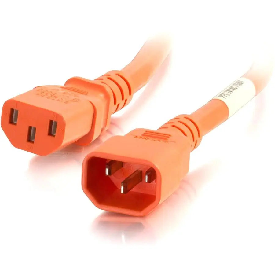 C2G 10ft Orange Power Cord (IEC320C14 to IEC320C13) – Legrand Group