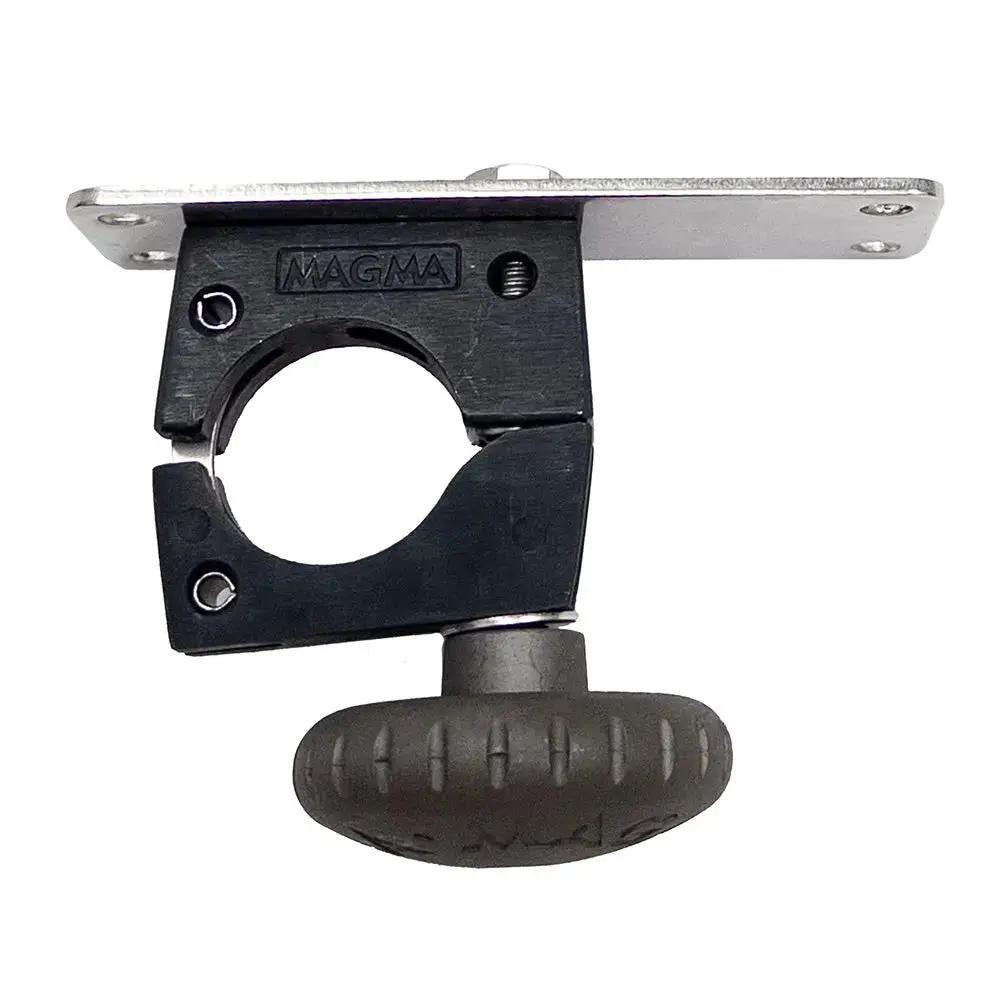 Magma Horizontal Round Rail Mount with Knob - 1-1/2 inch, Model T10-591 by Magma