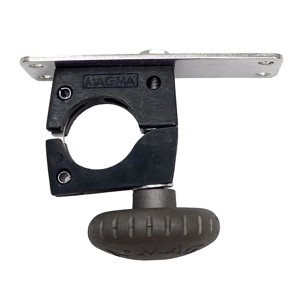 Magma Horizontal Round Rail Mount with Knob - 1-1/2 inch, Model T10-591