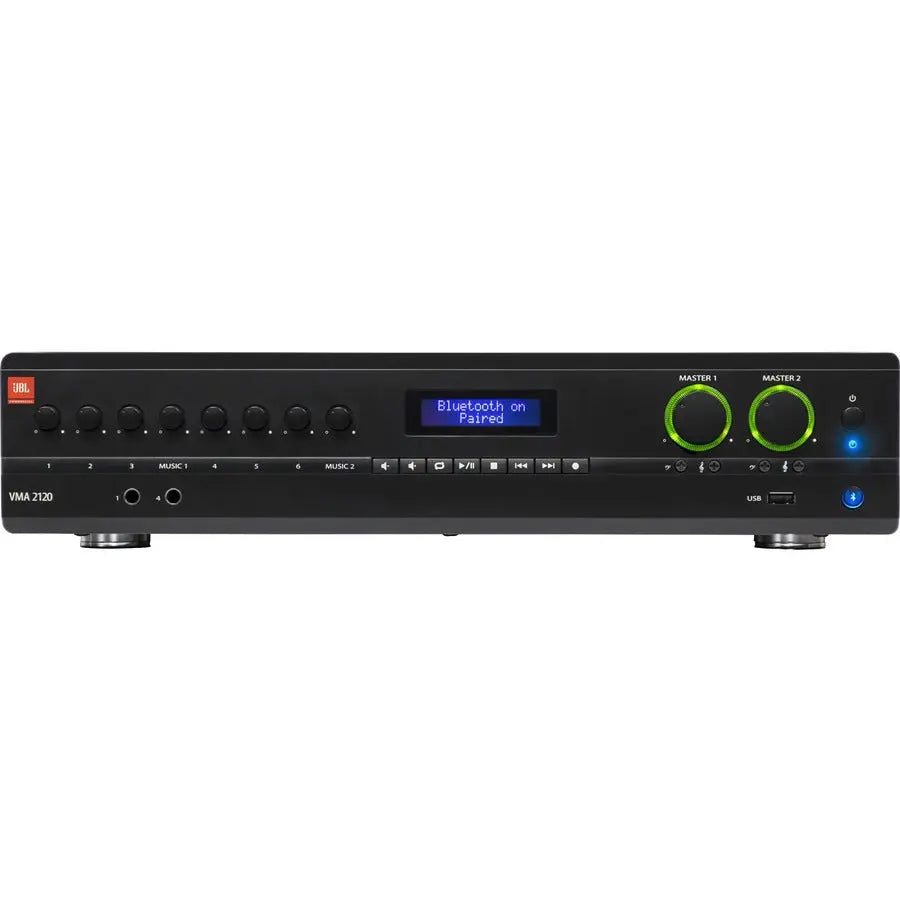 Harman International Industries, Inc JBL Commercial VMA 2120 Amplifier - 240 W RMS, 2 Channels, Black