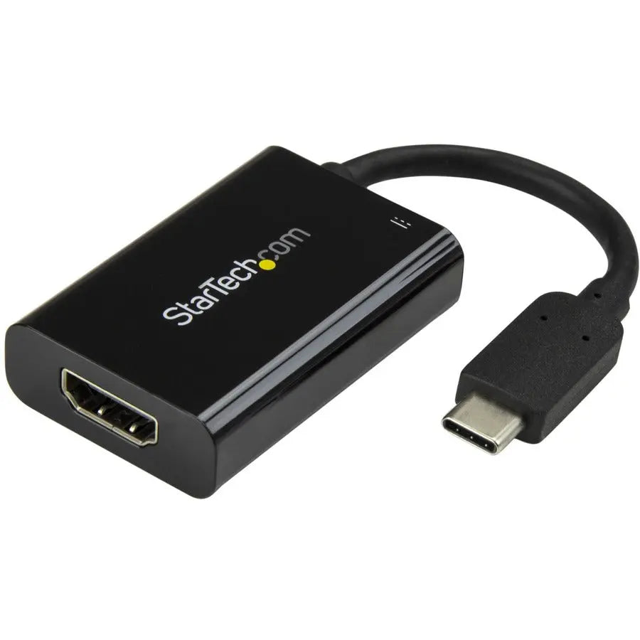 StarTech.com USB-C to HDMI 4K Adapter with Power Delivery - Model CDP2HDUCP