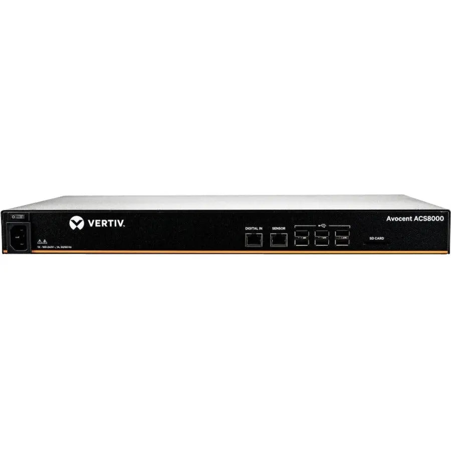 Vertiv Avocent ACS8008SAC-400 8-Port Advanced Console Server for Data Center Management