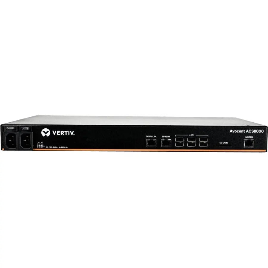 Vertiv Avocent ACS8000 Serial Console - 16 Port Console Server with Dual Power and Modem