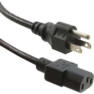 ENET N515-C13-15A-3F-ENC Heavy-Duty 3 ft Black Power Cord with NEMA 5-15P to IEC 60320 C13 Connector
