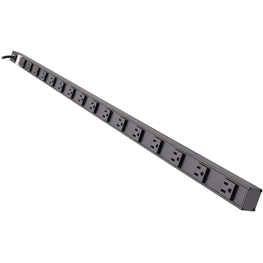 Eaton Tripp Lite Series 16-Outlet Vertical Power Strip with 15 ft. Cord, 120V, 15A, Model PS4816B