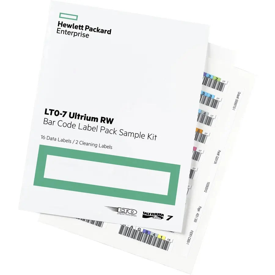 Hewlett Packard Enterprise Q2014A LTO-7 Ultrium Re-writable Bar Code Label Pack