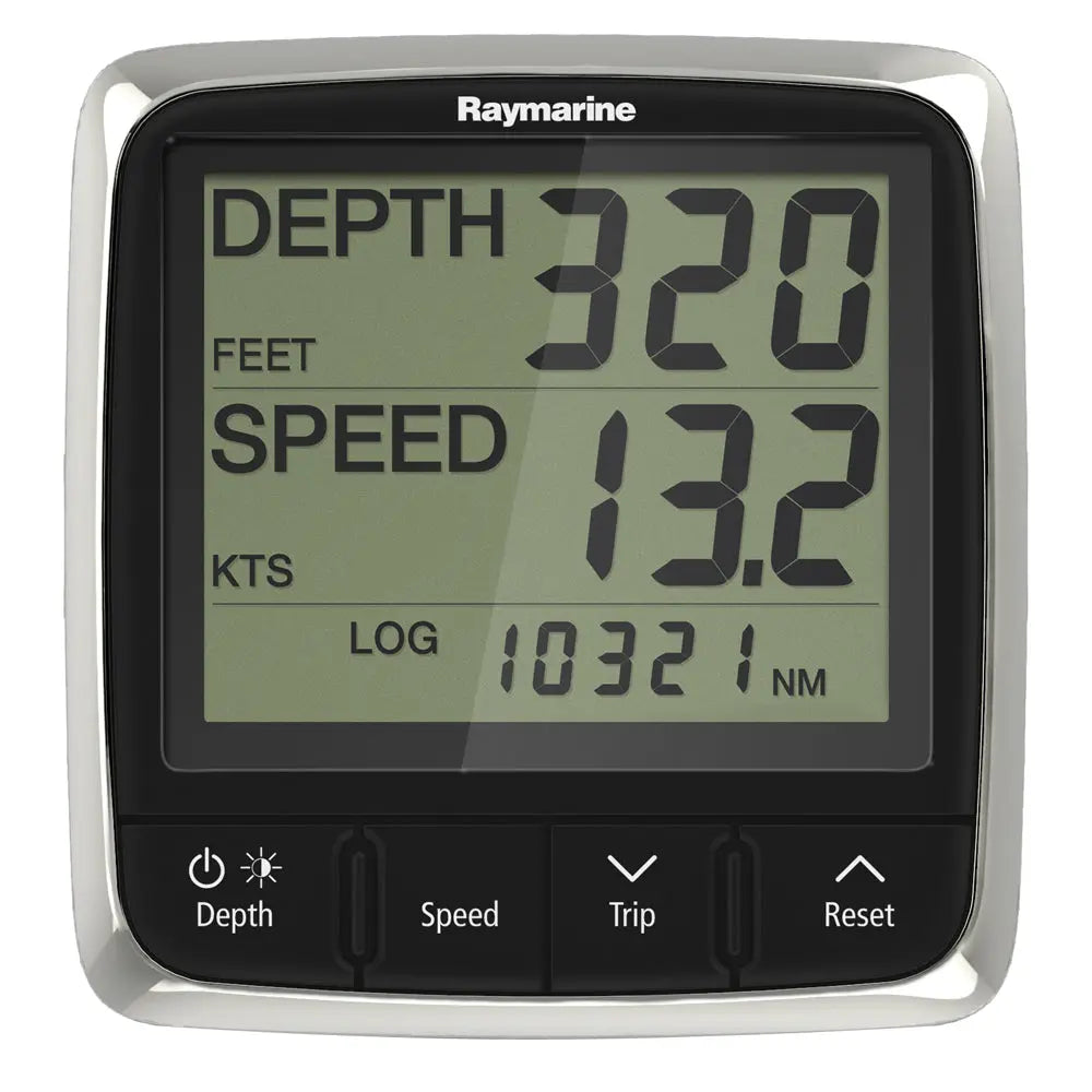 Raymarine i50 SeaTalkng Tridata Instrument with Thru-Hull Transducer
