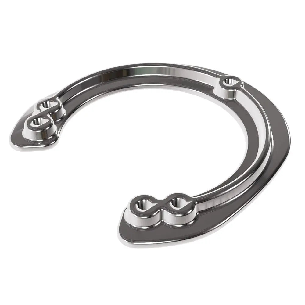 Mate Series Stainless Steel Rod & Cup Holder Threaded Backing Plate (Part Number: CBPT)