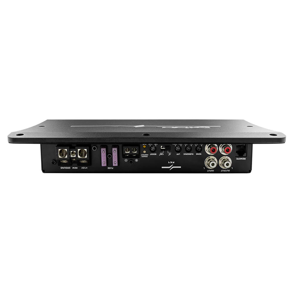 DS18 Audio FX1 1-Channel Monoblock Class D Amplifier with Acrylic Cover and RGB LED Lights