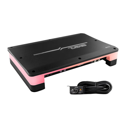 DS18 Audio FX1 1-Channel Monoblock Class D Amplifier with Acrylic Cover and RGB LED Lights