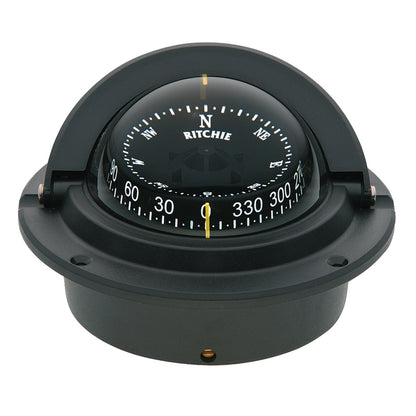 Ritchie F-83 Voyager Compass - Flush Mount with Green NiteVu Illumination