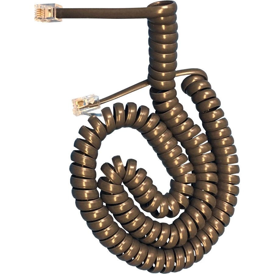 ENET Cables 25 ft Gray Standard Power Cord, CP-HANDSET-CORD-25-E