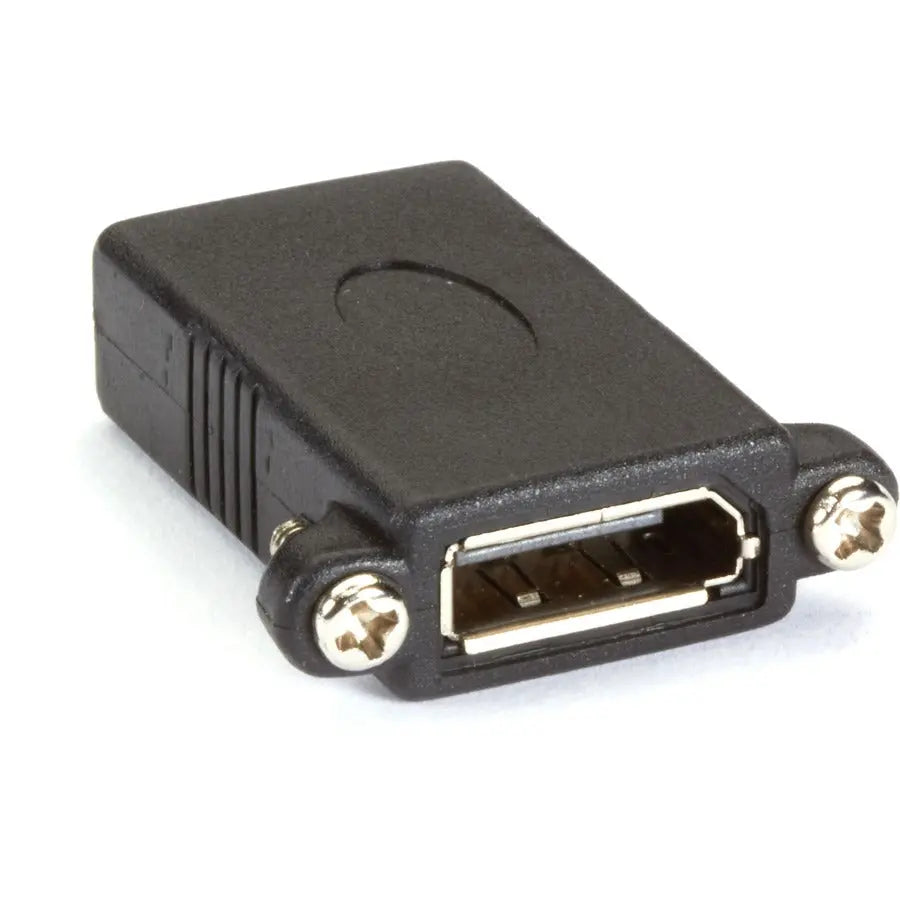 Black Box DisplayPort Coupler - Female to Female with Panel Mounting and Lifetime Guarantee